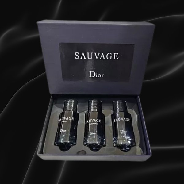 SET 3 PERFUMES SAUVAGE DE DIOR - inspiracion