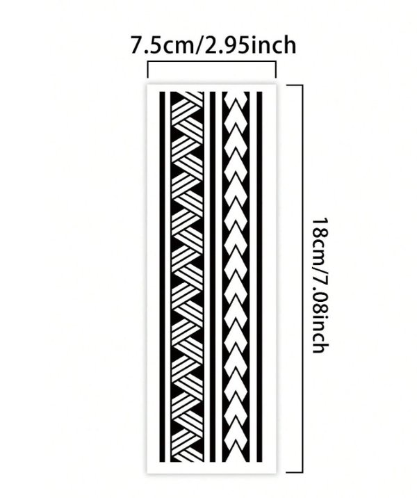 Tatuaje Temporal Tribal Guerrero