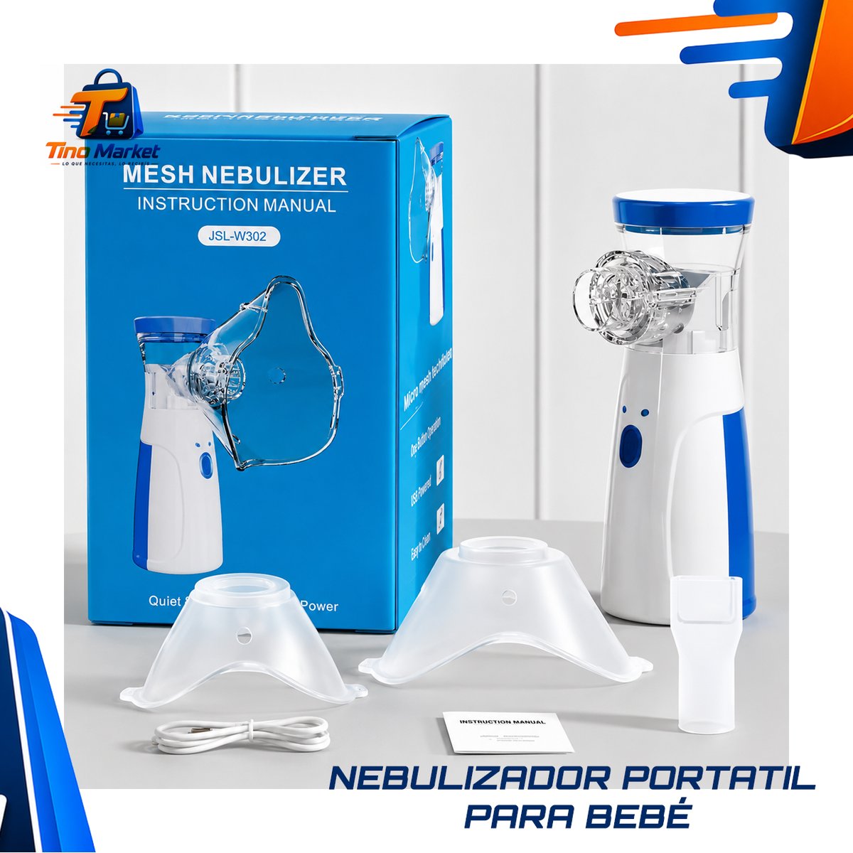 NEBULIZADOR PORTATIL PARA BEBÉS - 4