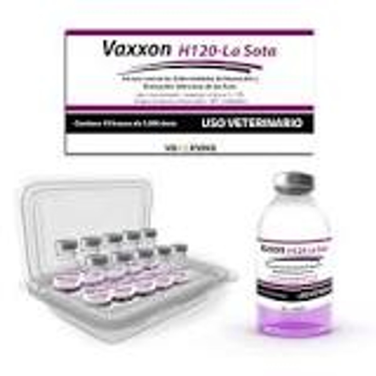 Vaxxon H120-La Sota es una vacuna contra las enfermedades de Newcastle y Bronquitis Infecciosa de las Aves