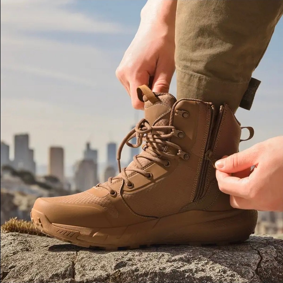 Bota táctica Nortiv8 corto - 8