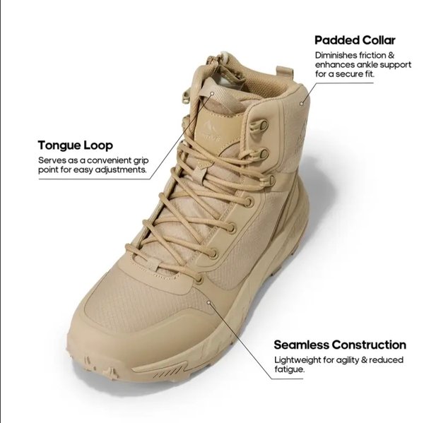 Bota táctica Nortiv8 corto