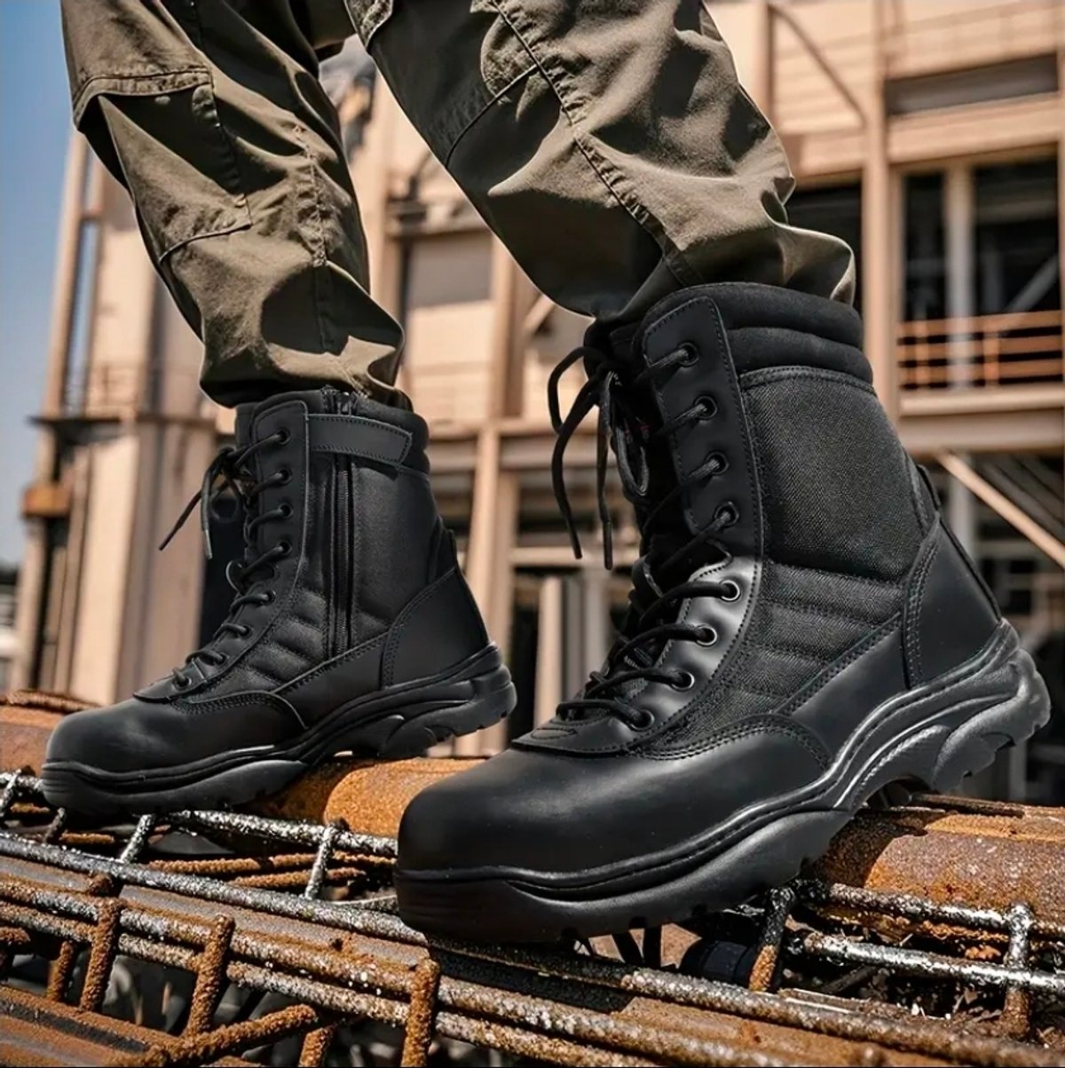 Bota táctica Nortiv8 punta de acero - 3