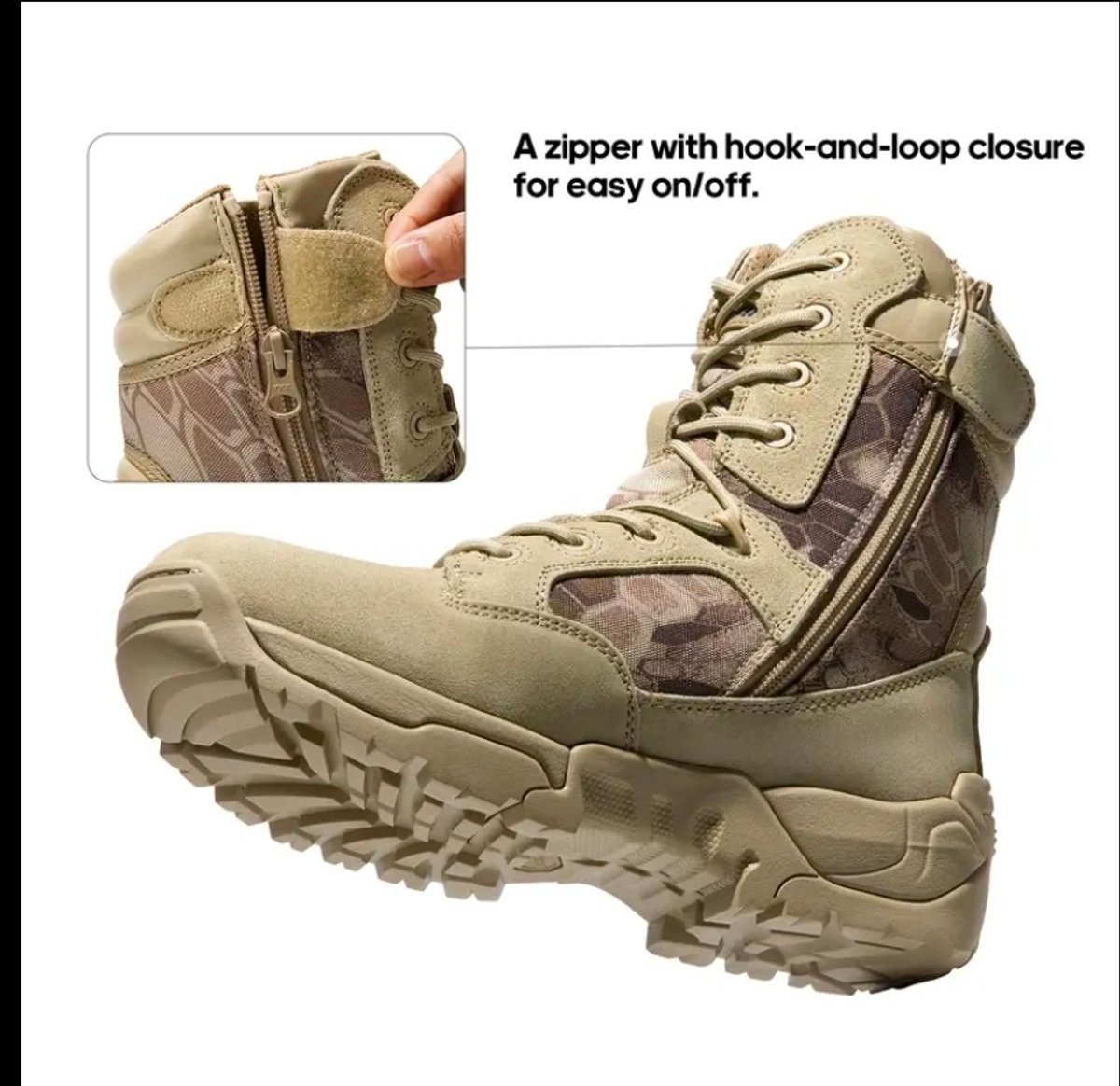 Bota táctica Nortiv8  - 8