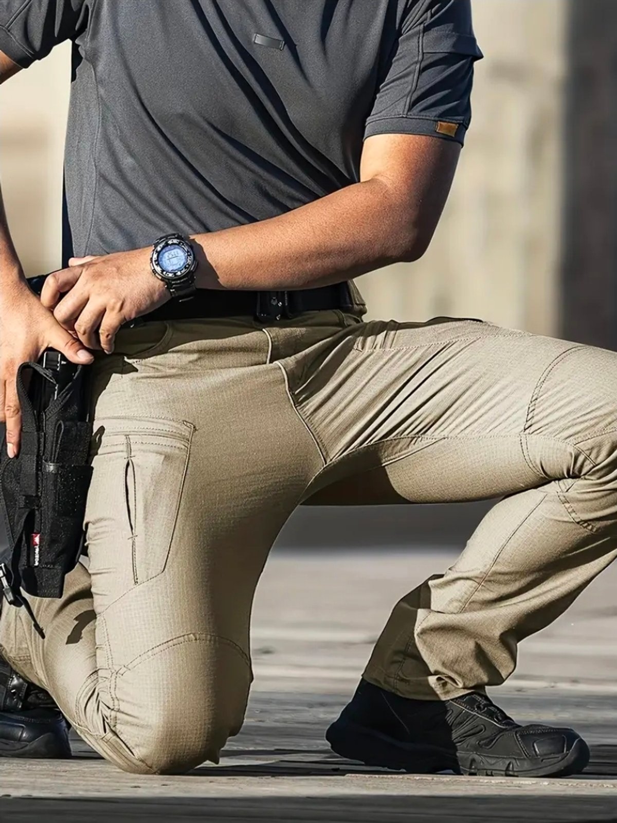 Pantalón cargo tactico  - 3