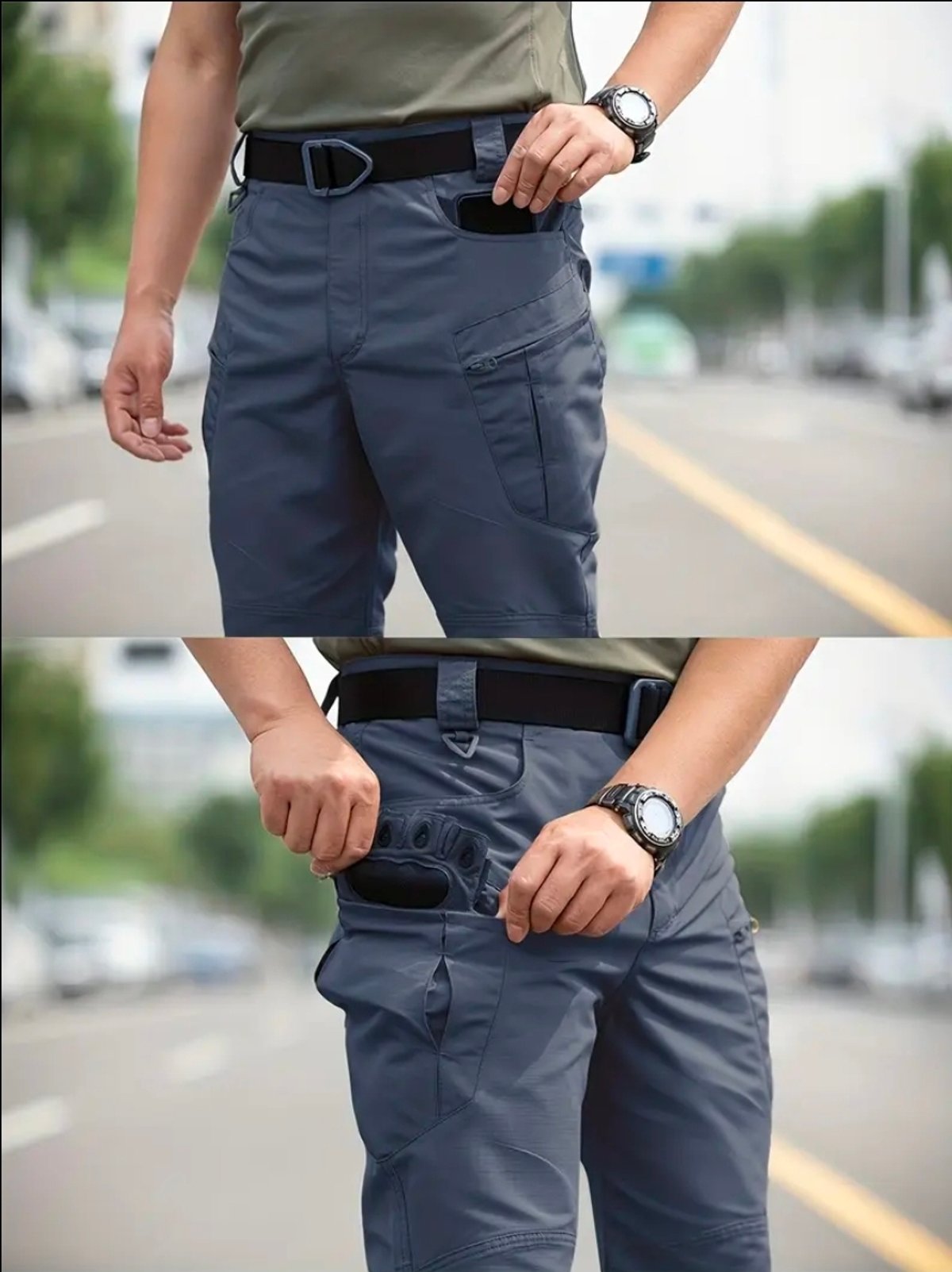 Pantalón cargo tactico  - 6