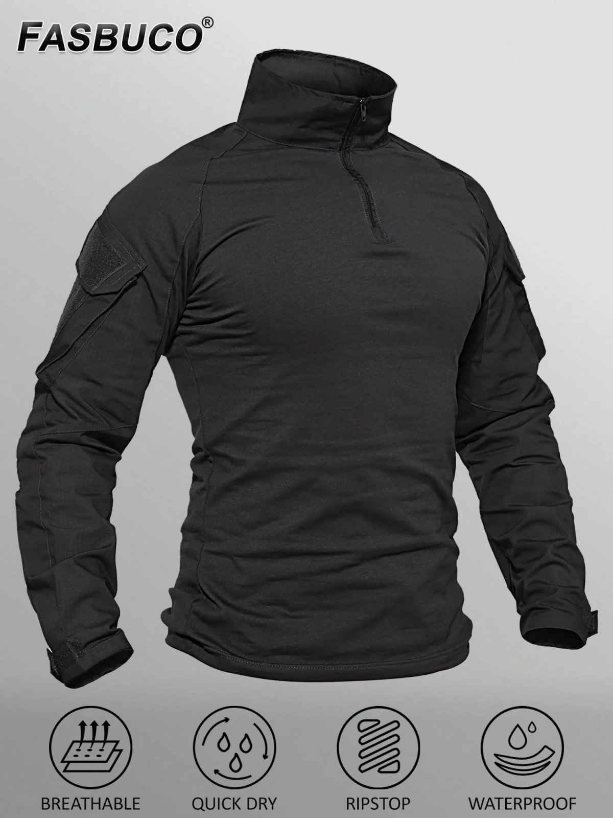 Camisa táctica manga larga - 2