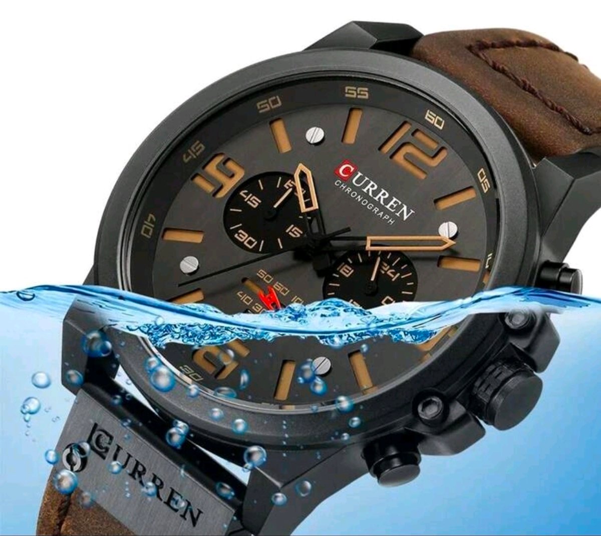 Reloj de cuarzo para hombres Curren - 4