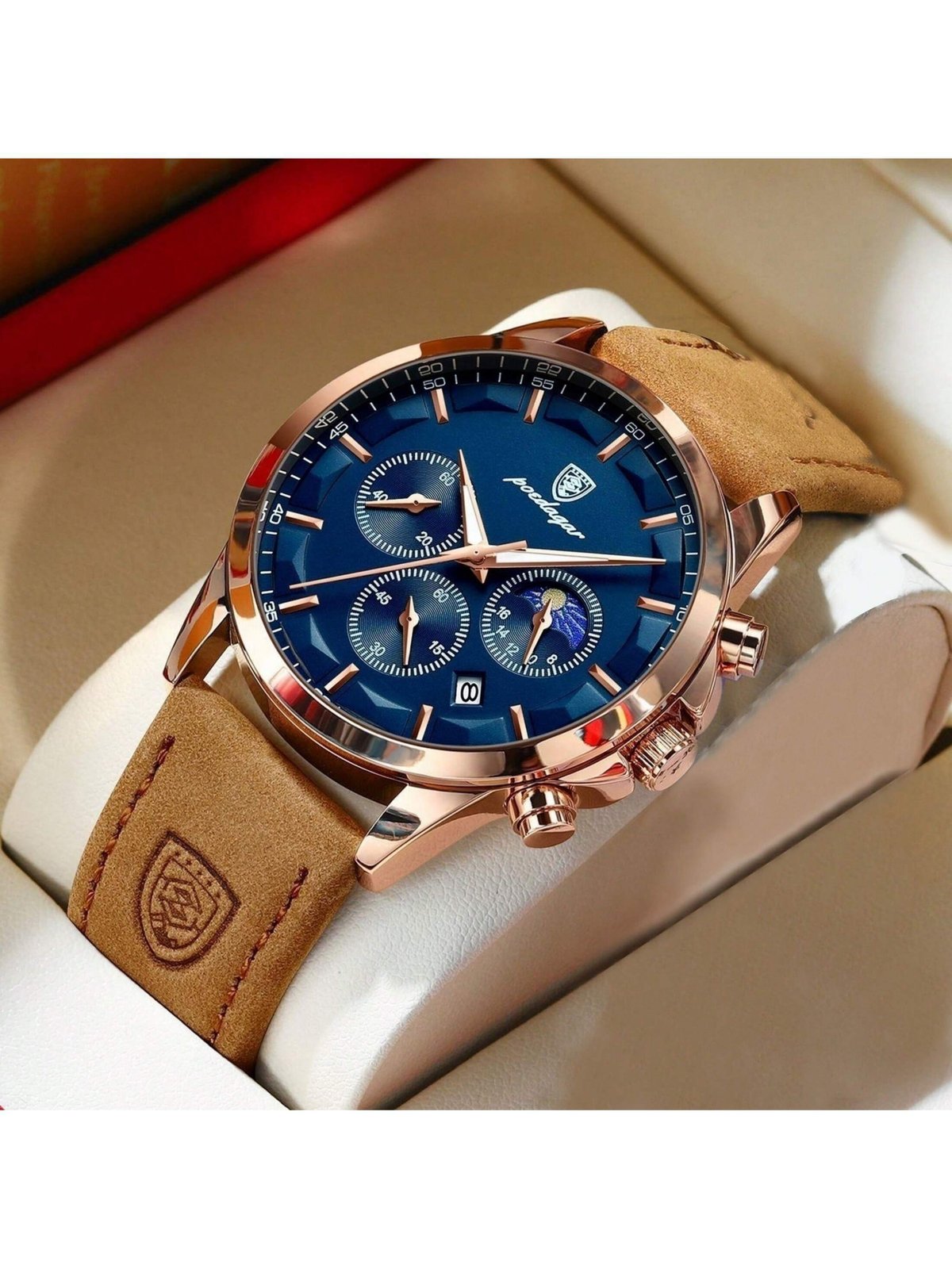 POEDAGAR Reloj elegante - 2