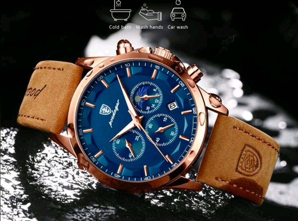 POEDAGAR Reloj elegante - 3