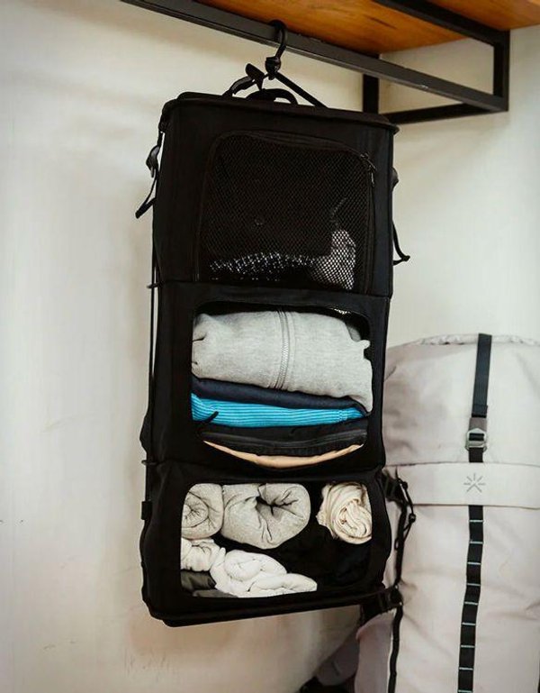 Organizador de maletas y closet