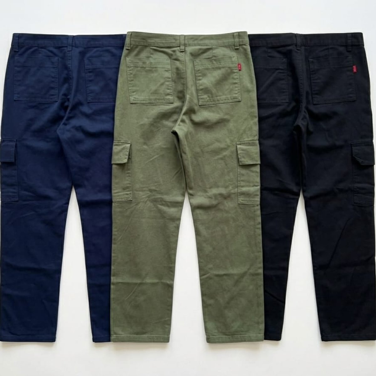 PANTALON CARGO SARGA  - 4
