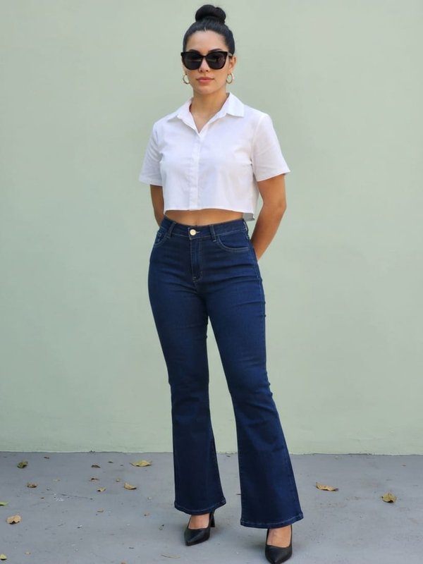 Jeans Oxford Elastizado