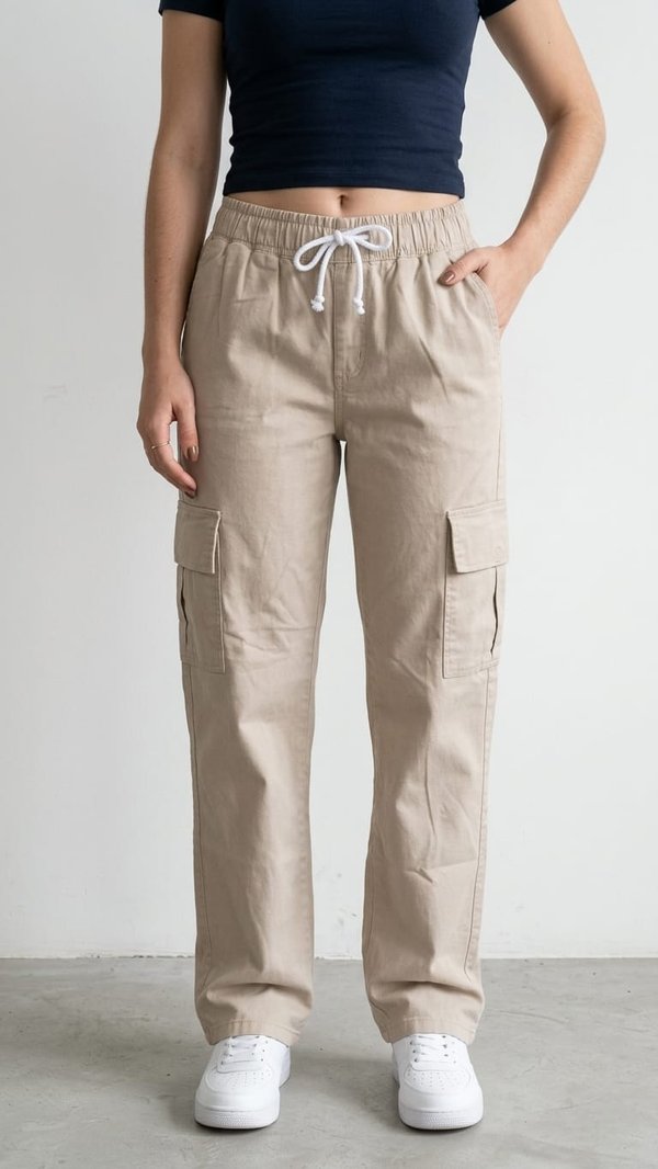 PANTALON CARGO SARGA UNISEX