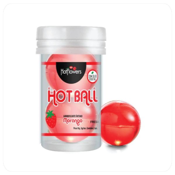 HOT BALL X 2PCS FRUTILLA