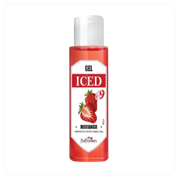 GEL HOT AROMATIZANTE CORPORAL EFECTO FRIO FRUTILLA