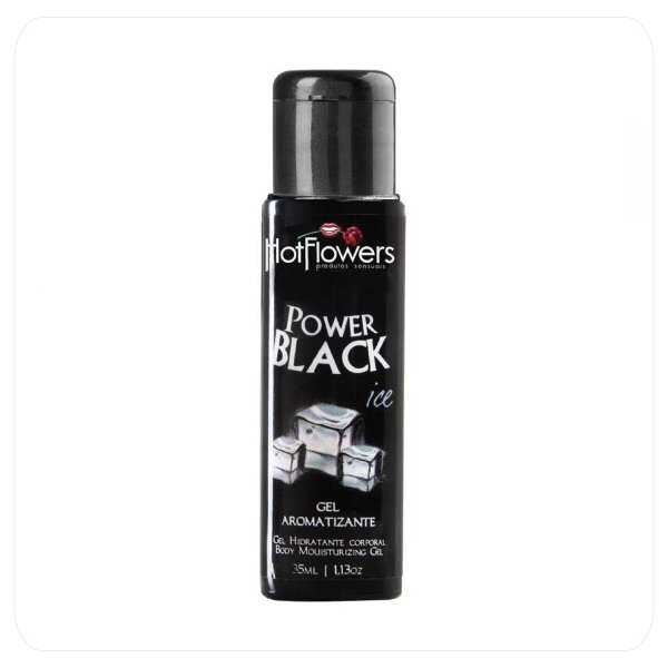 GEL POWER BLACK ICE - Aromatizante Oral 