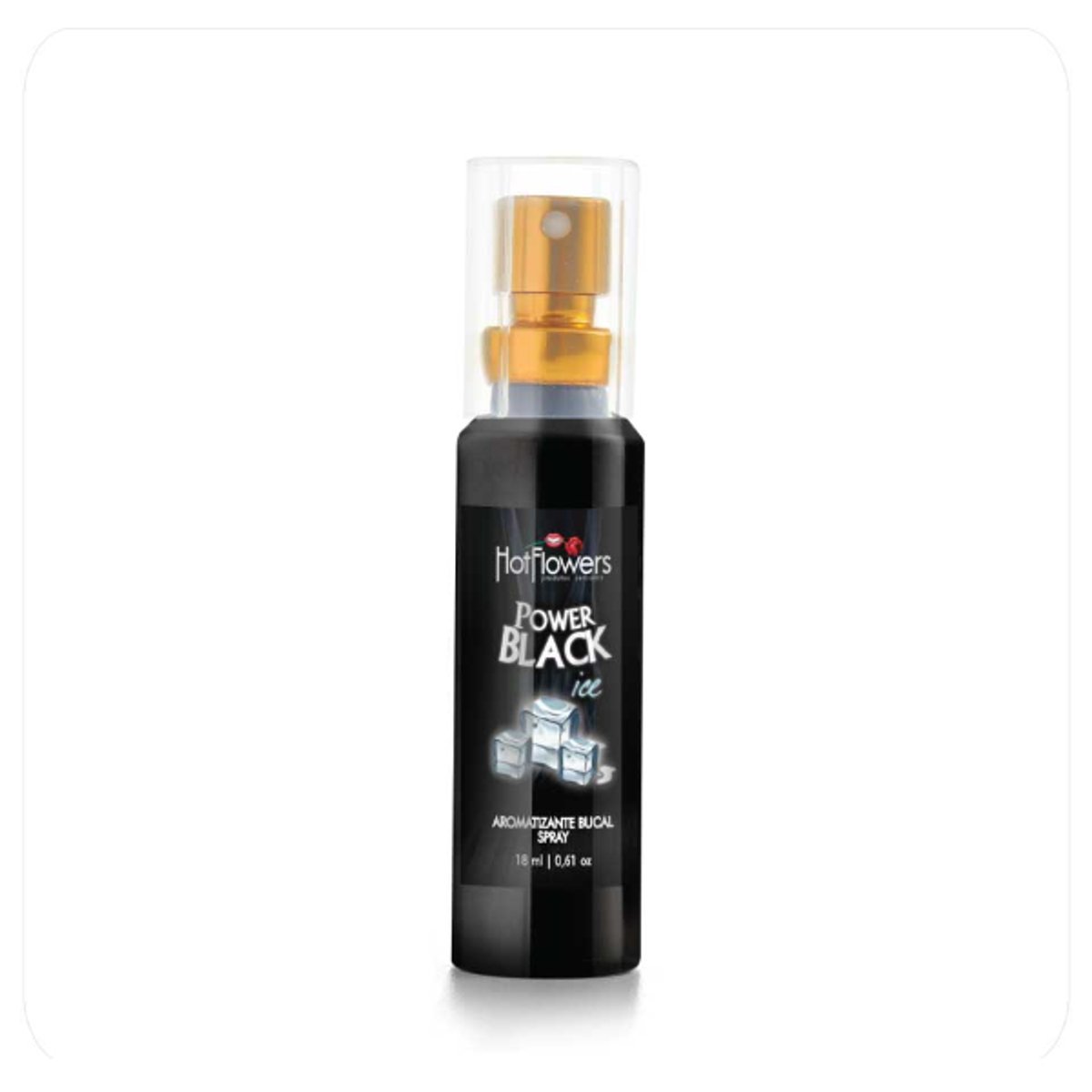 SPRAY POWER BLACK ICE - Aromatizante Oral