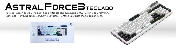 ASTRALFORCE3 TECLADO MECANICO HAVIT
