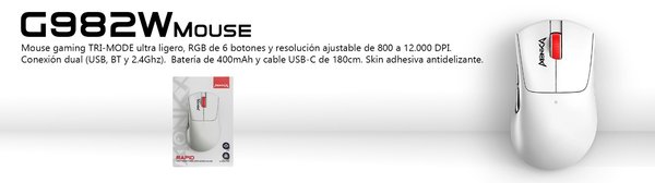 G982W MAUSE GAMIN MONKA.