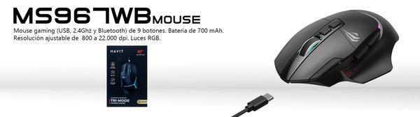 MS967WB MOUSE GAMING HAVIT