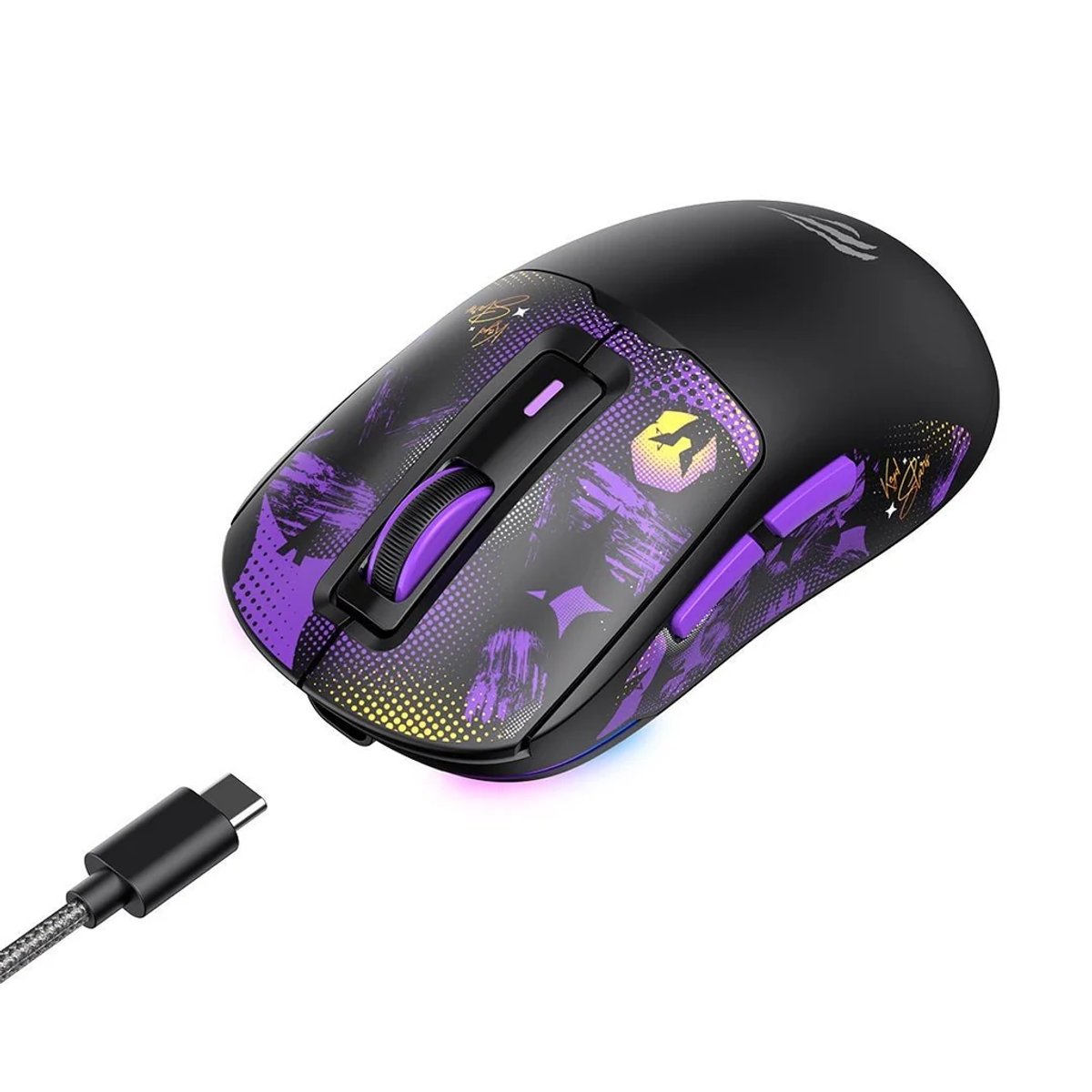 MS969WB MOUSE GAMING BT HAVIT - 5