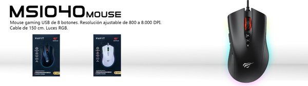 MSI040 MOUSE GAMING HAVIT