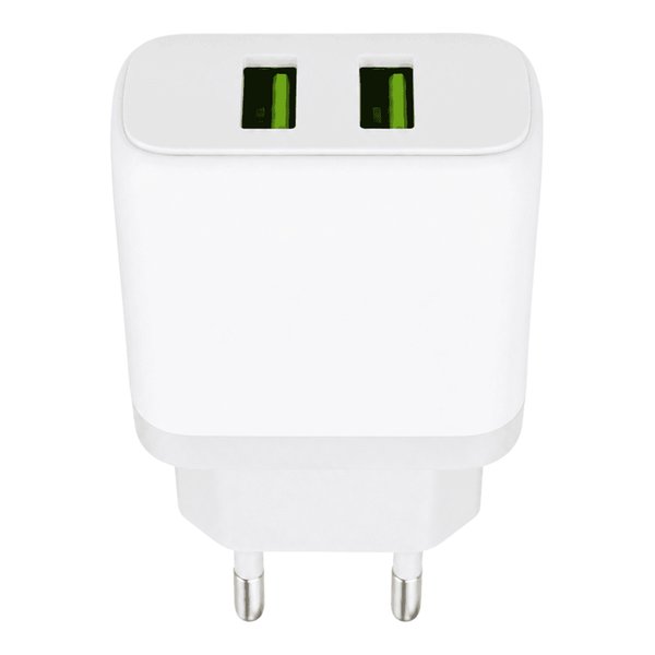 Cargador 12W USB-C, V8 y Lightning Genio A2221