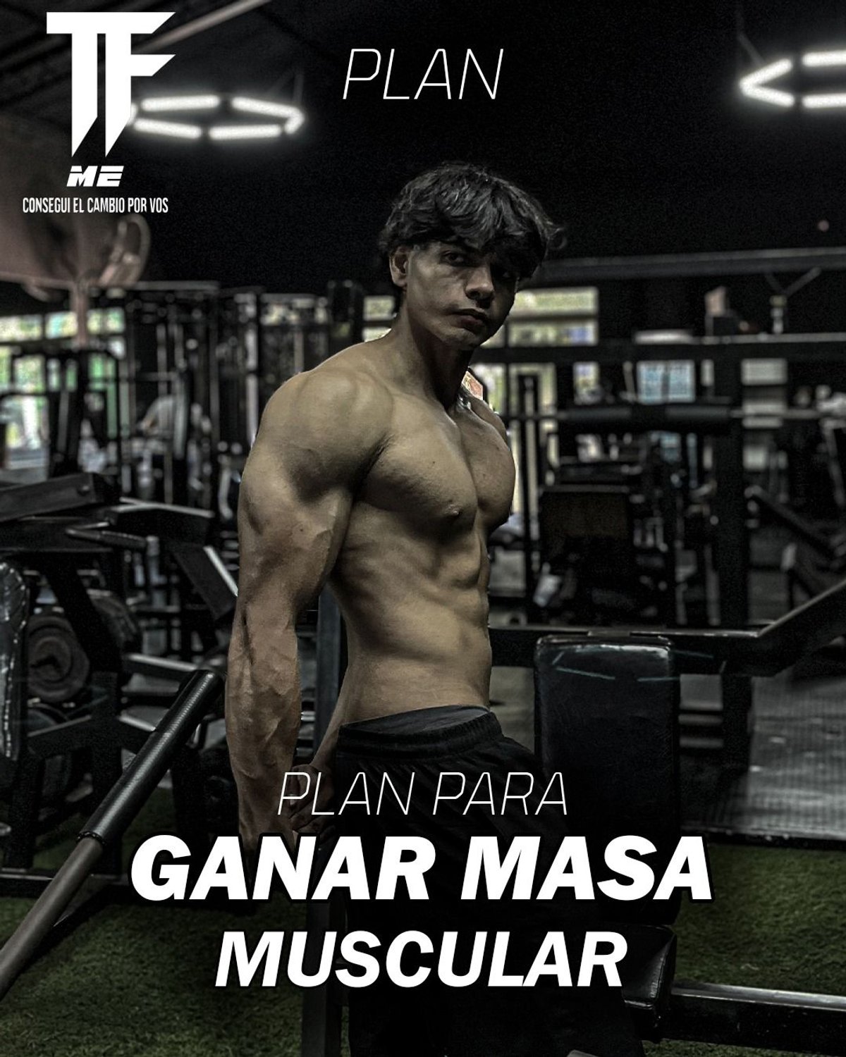Plan de entrenamiento personalizado ganar masa muscular