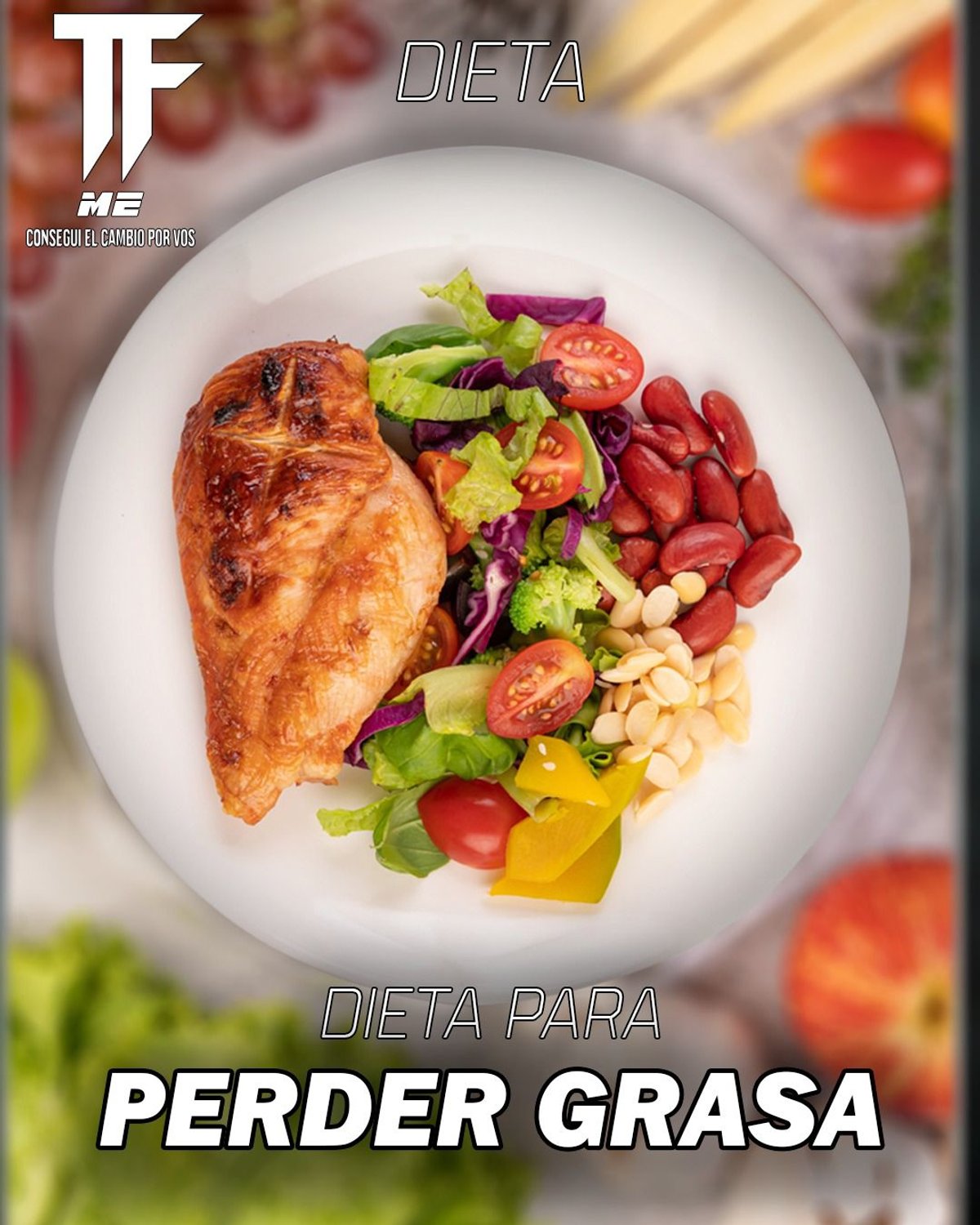 Plan de alimentación personalizado para perder grasa