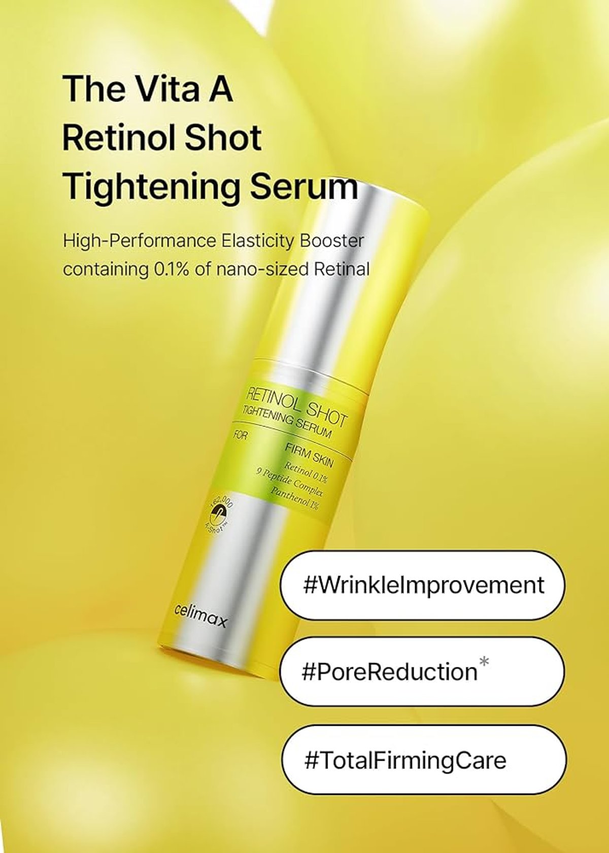 CELIMAX The Vita-A Retinol Shot Tightening Serum 30ml - 3