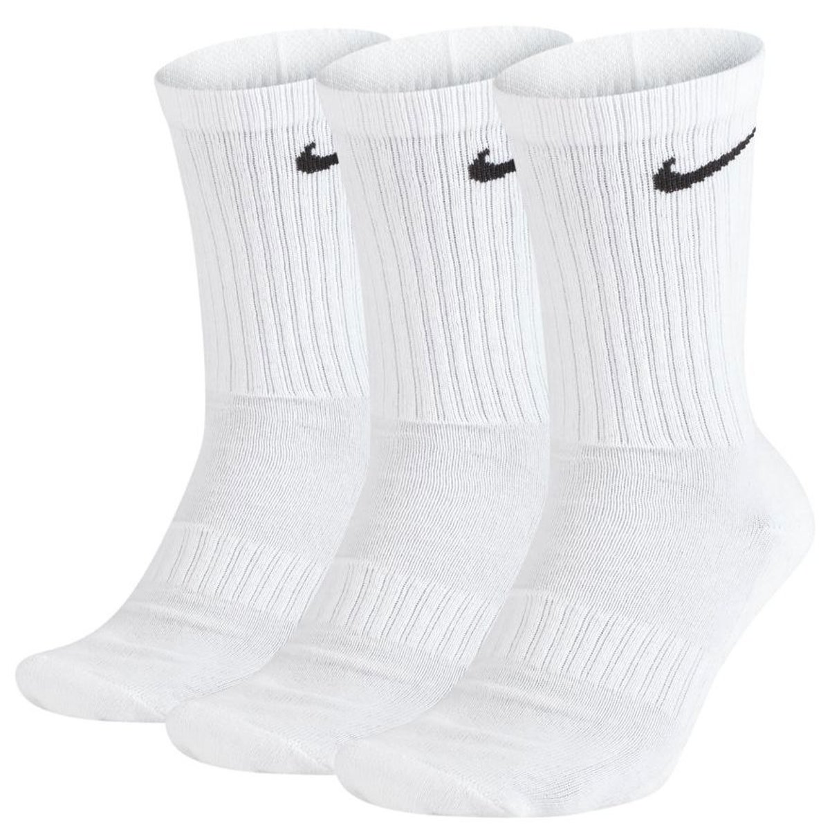 Nike Everyday Cushioned Training Crew Socks - 3