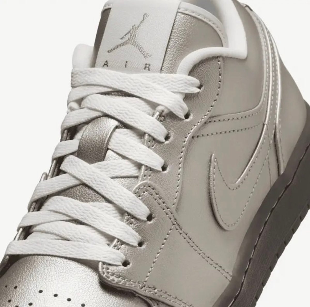 Nike Air Jordan 1 Low Metallic Zinc Wm, - 3