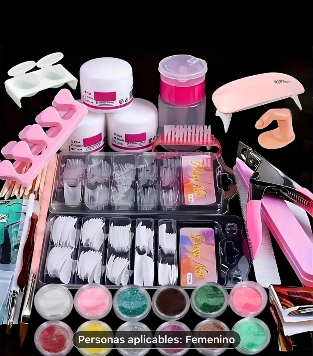 Kit de uñas acrílicas
