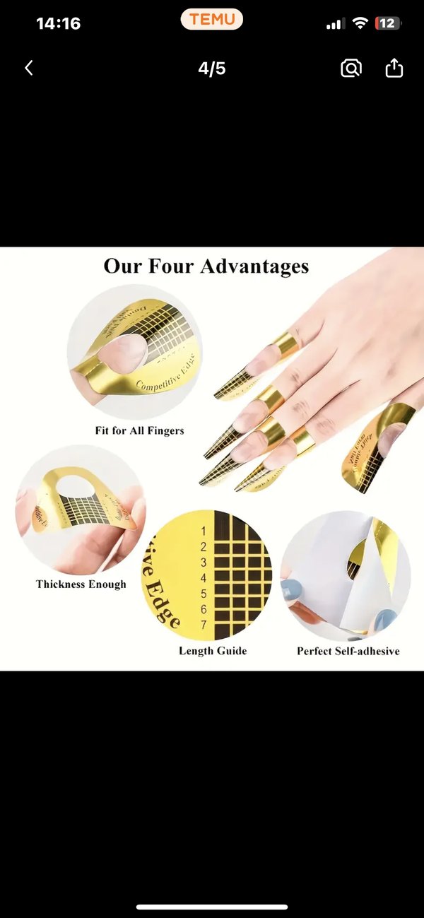 Kit de uñas acrílicas 