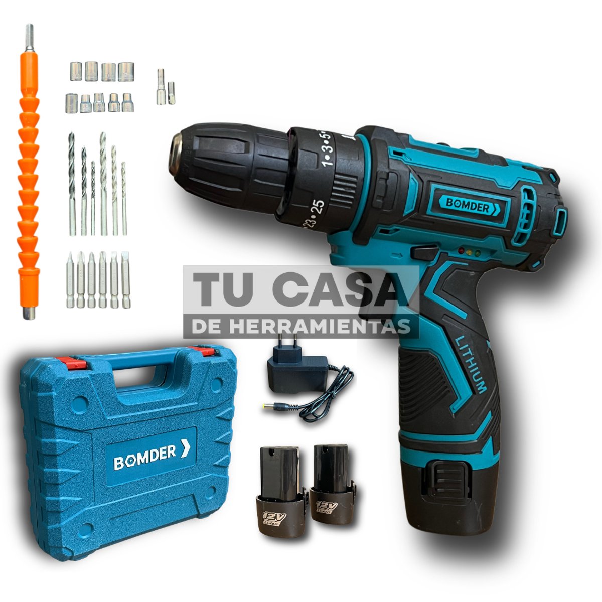 Taladro 12v c/ percutor 