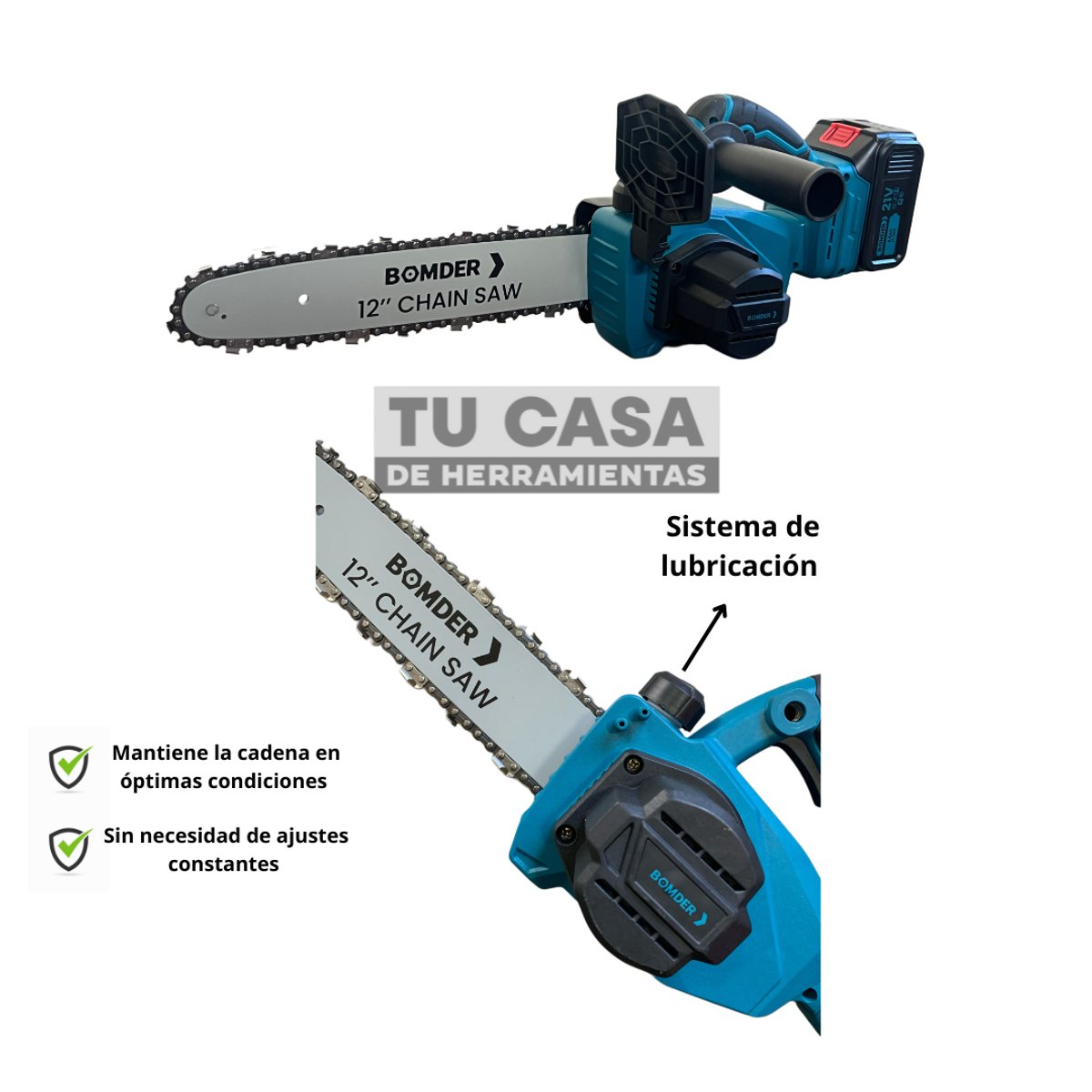 Motosierra a Batería 12” BOMDER