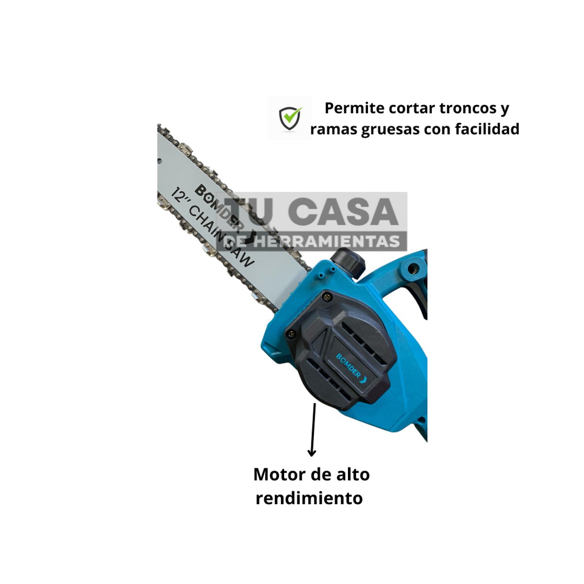 Motosierra a Batería 12” BOMDER