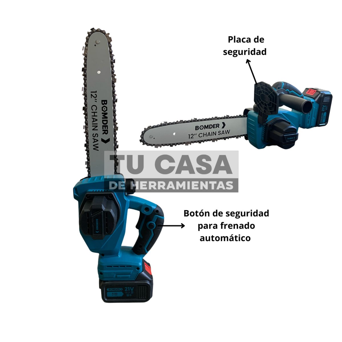 Motosierra a Batería 12” BOMDER