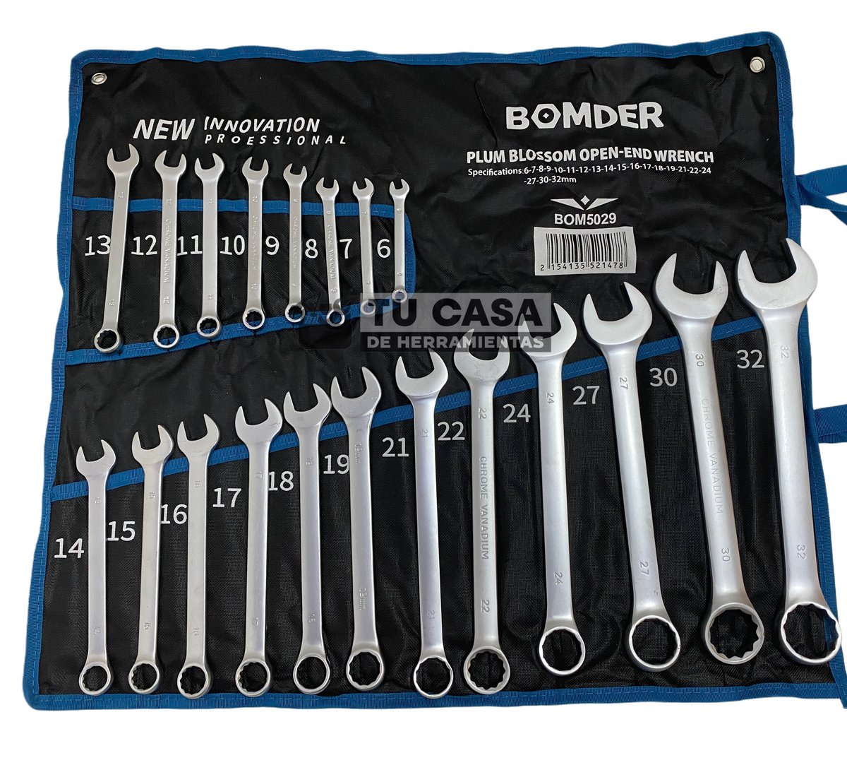 Llaves Combinadas Bomder® 20pcs