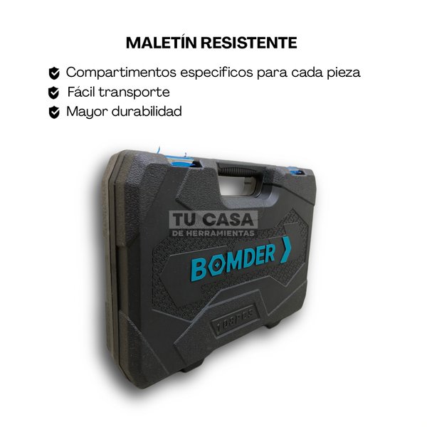 KIT 108pcs BOMDER 