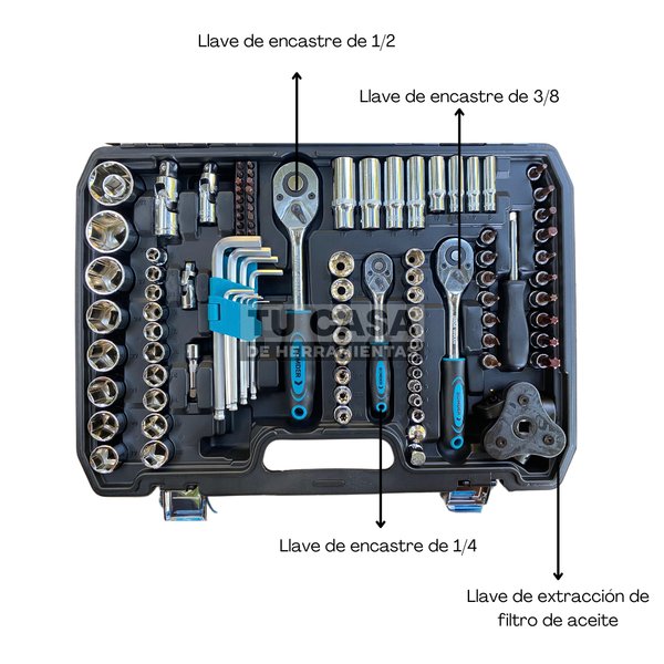 KIT 121pcs BOMDER 