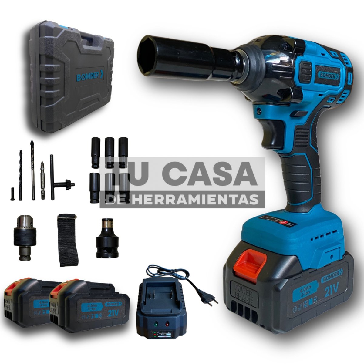 PISTOLA DE IMPACTO BOMDER 21v 