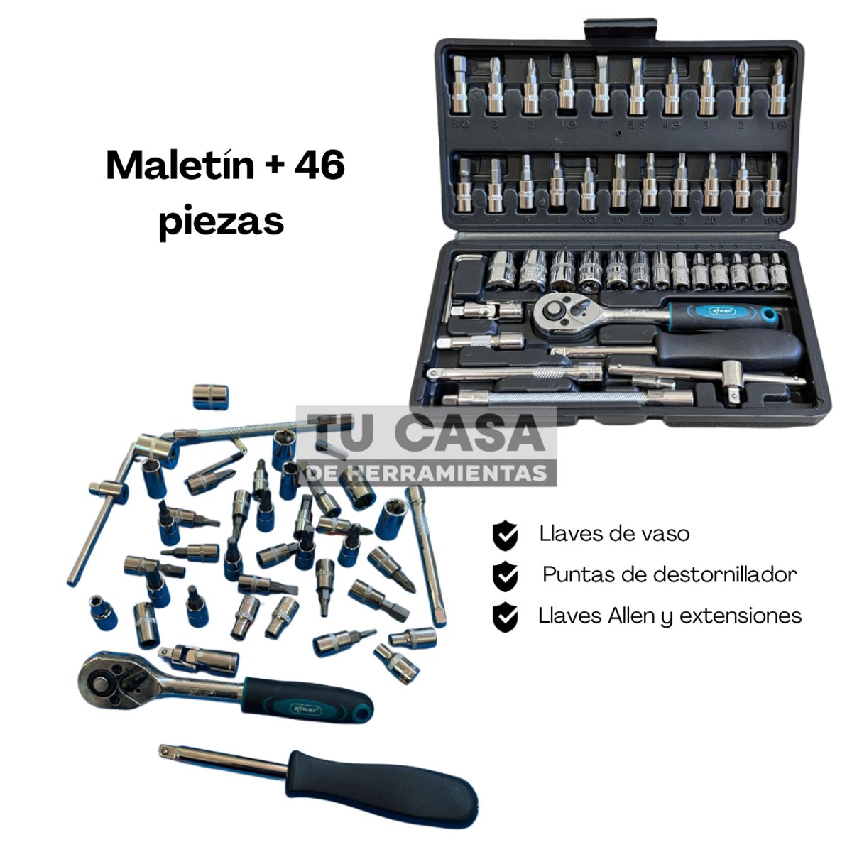 Juego de Tubos 46pcs 