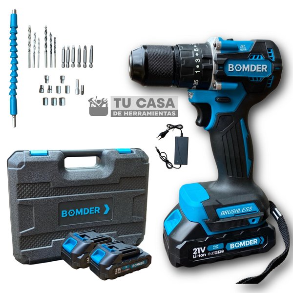 Taladro Bomder® Brushless 21v 