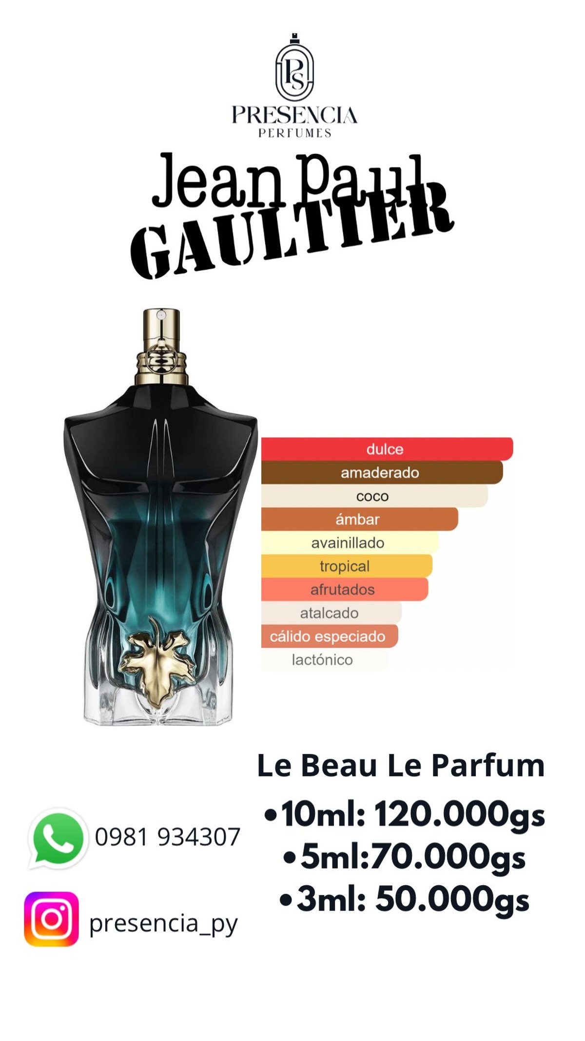 Jean Paul Gaultier Le Beau Le Parfum