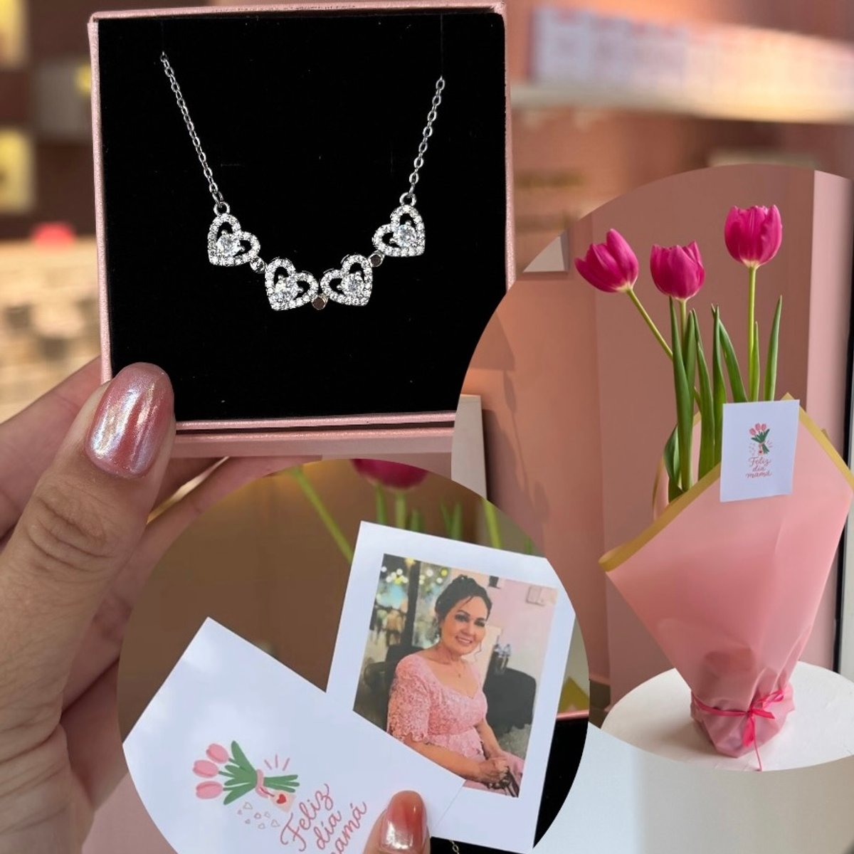 Collar+flores+fotito - 2