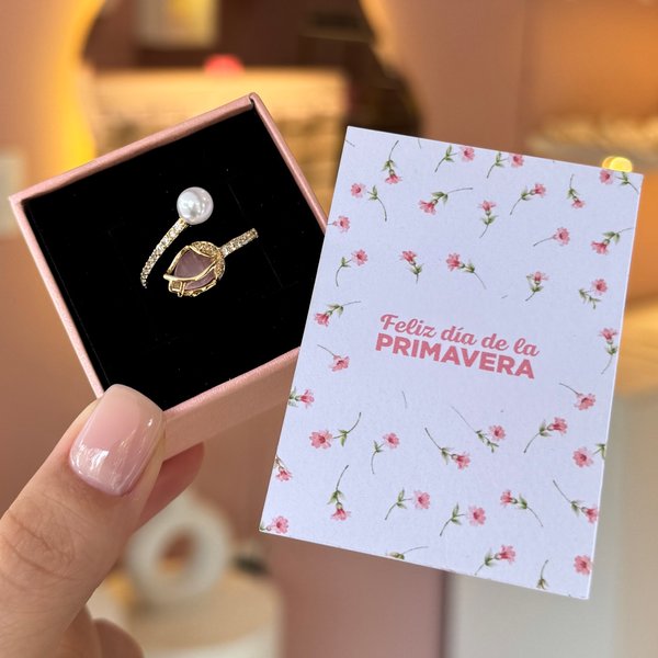 Anillo Tulipán 💍🌷