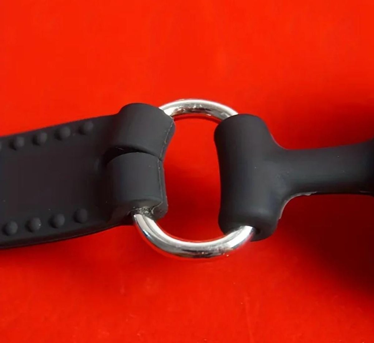 Mordaza Negro - Silicona  - 3