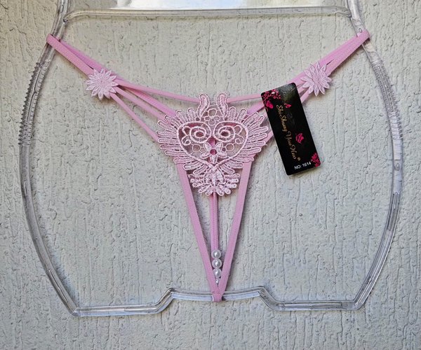 Less con perlas ROSADO 
